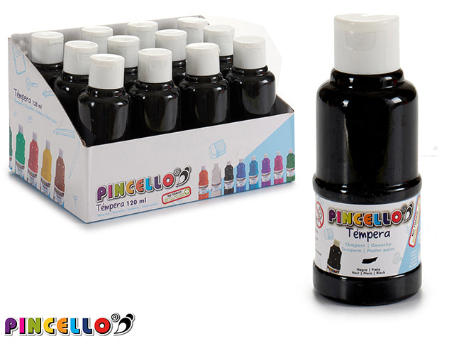 Pôster pote de tinta 120 ml preto