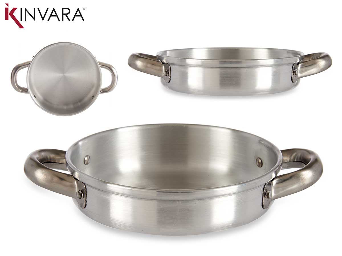 16Cm Aluminium Frying Pan With Handles