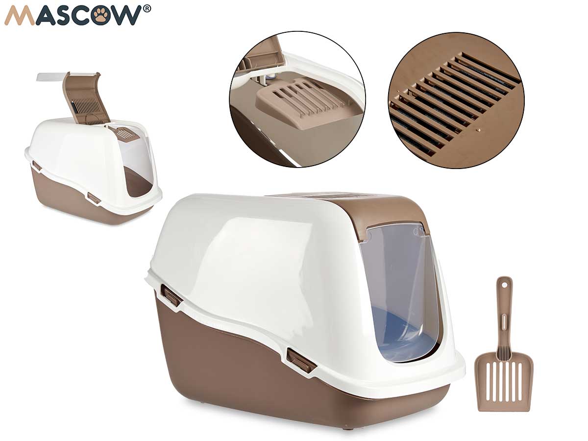 Beige Plast Covered Sandpit Filter And Shovel