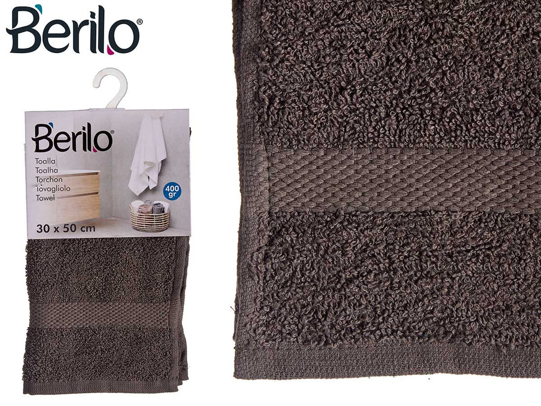 Toalla Gris 30 x 50