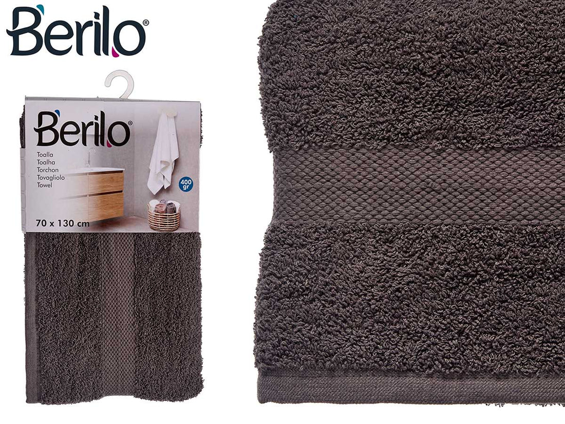 Toalla Gris 70 x 130