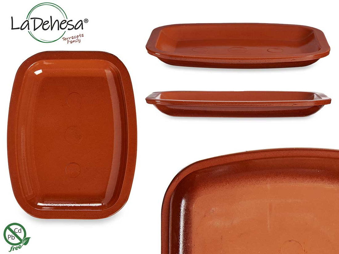 Bandeja Retangular Plana 26 x 20 cm