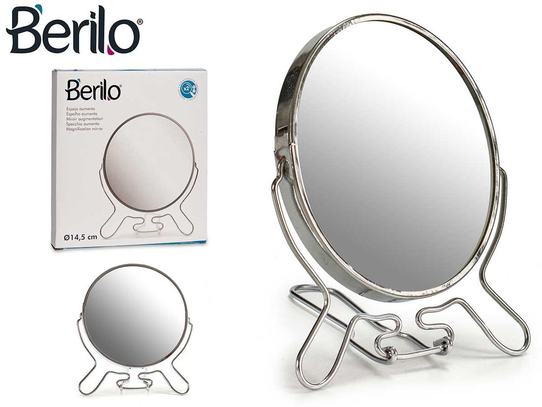 Magnifying Aluminium Mirror 14,5 cm