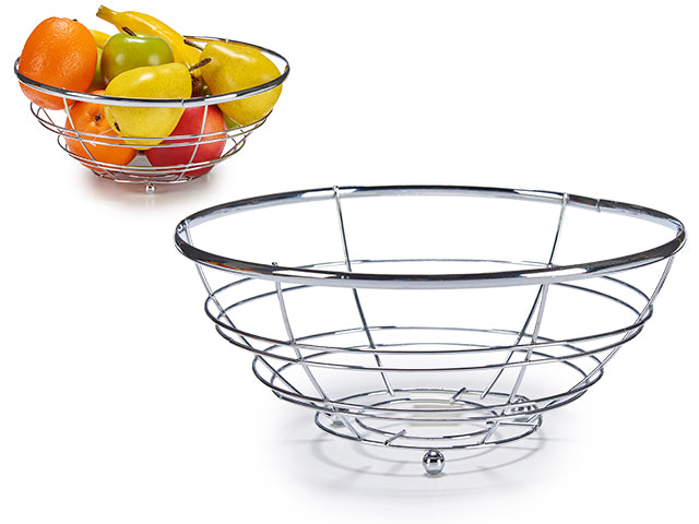 Fruit Basket Chrome Wire
