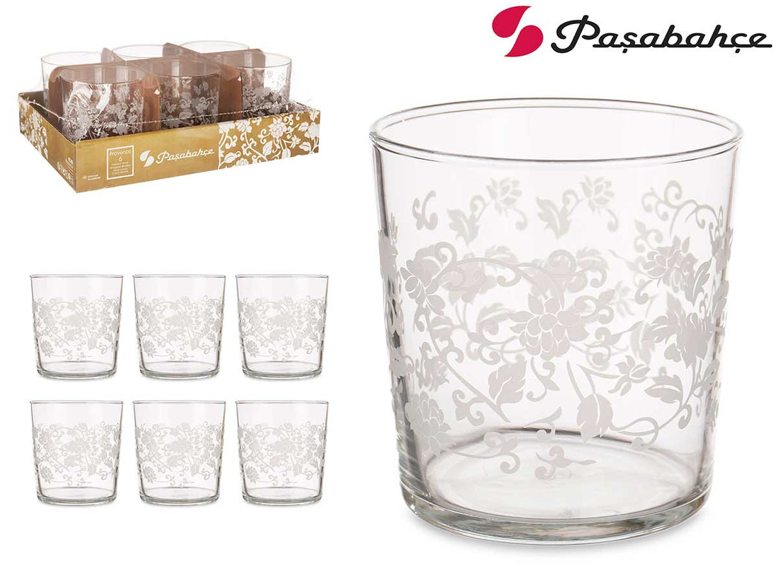 Bistro Glass Leaves Decoration 380Ml