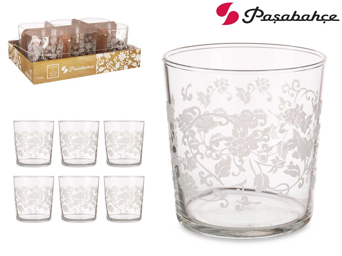 Bistro Glass Leaves Decoration 380Ml