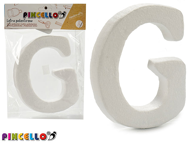 Polyestyrene Letter G 13,5X15Cm