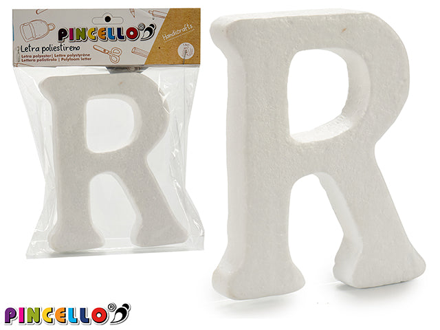 Polyestyrene Letter R 13,5X15Cm