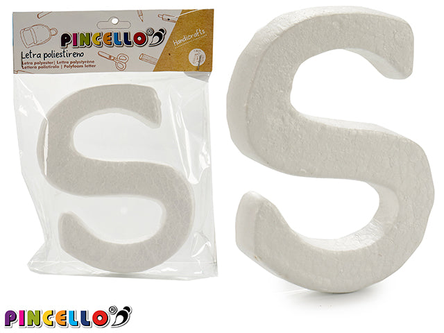 Polyestyrene Letter S 13,5X15Cm