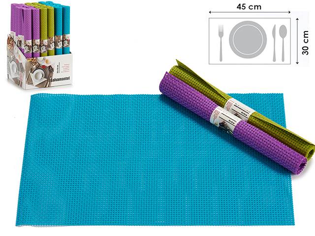 Place Mat 30X45 Ratan Mix 3 Bright Colours