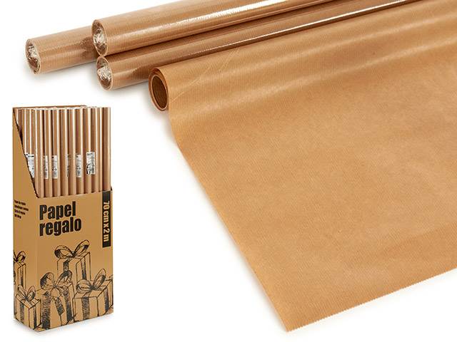 Paper Role 70X200 Kraft Flat Mix 2