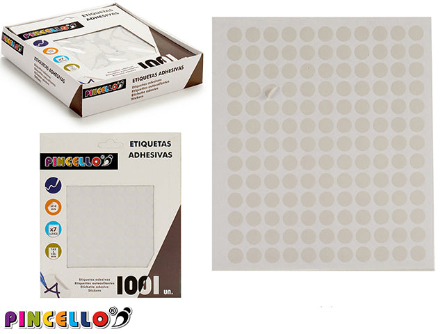 Etiquetas Adhesivas Diam 10Mm 7 Paginas