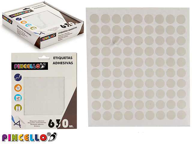 Etiquetas Adhesivas Diam 13Mm 7 Paginas