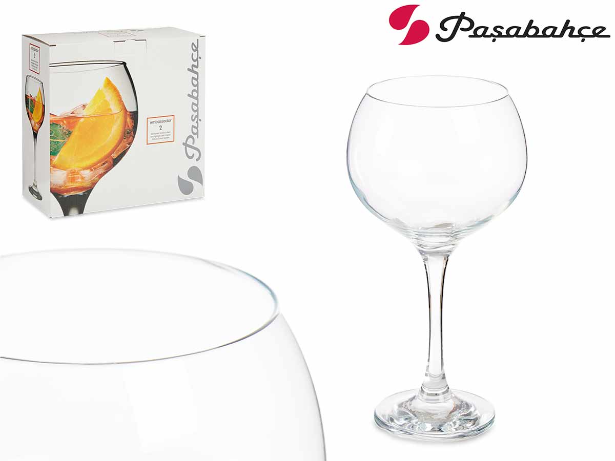 Set Of 2 Glasses Cubata Ambassad 790 ml