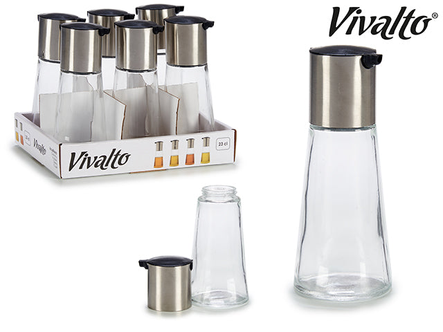 Transparent No Grip Vinegar With Stainle