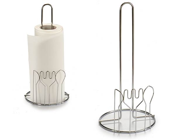 Metalic Paper Roll Holder Dec Cutlery