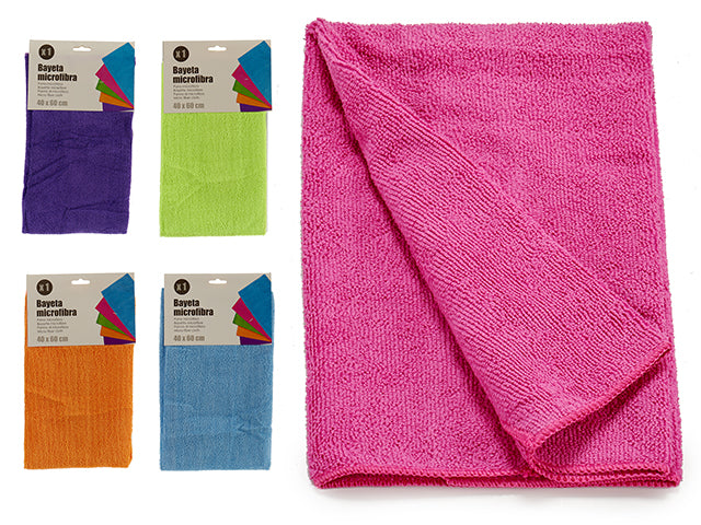 Microfiber Cloth 40X60Cm Smooth Mix 5 Co
