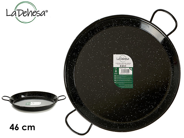Enameled Paella Pan 46 cm 12 Portions