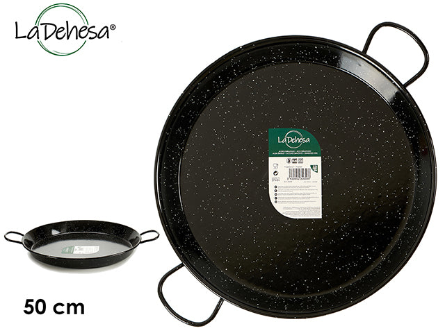Enameled Paella Pan 50 cm 13 Portions