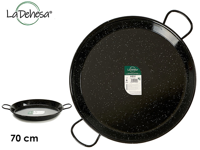 Enameled Paella Pan 70 cm 30 Portions