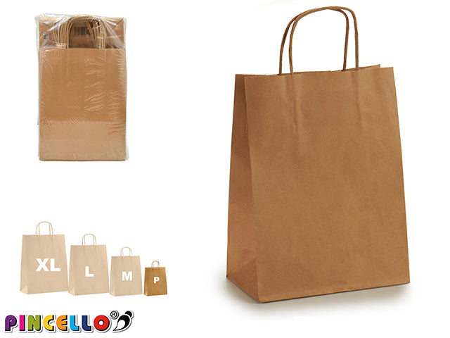 Paper Bag Hawanna Kraft Flat Mini