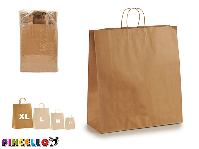 Paper Bag Hawanna Kraft Flat Big