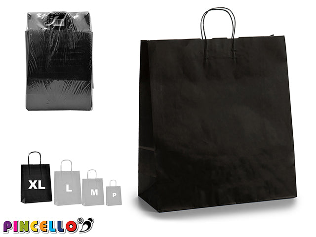 Black Paper Bag Big