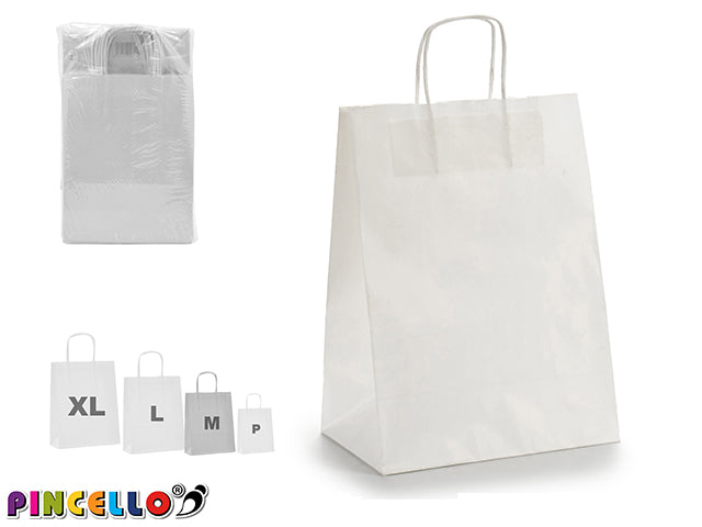 White Paper Bag Small
