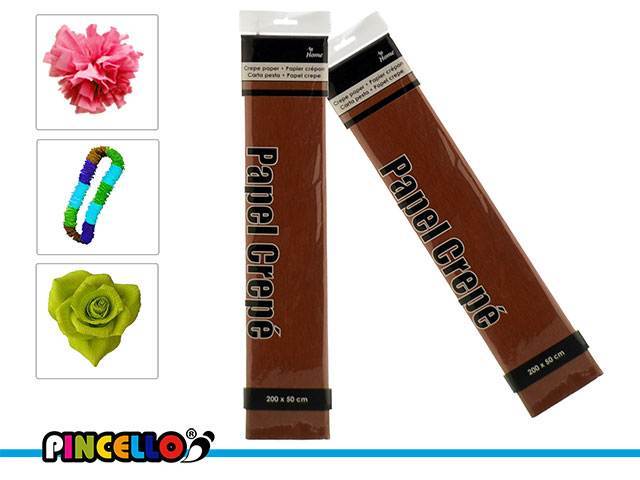Paper Crepe 50X200Cm Chocolate 17Gsm