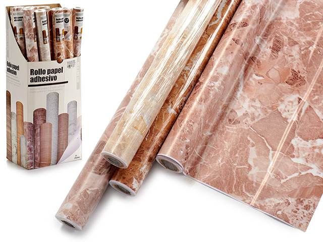 Roll Adhesive Paper 45X200Cm Dark Marble