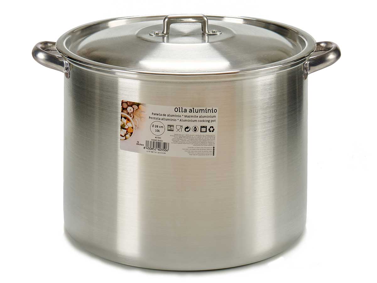 Aluminium Cooking Pot 26 Cm 10 L