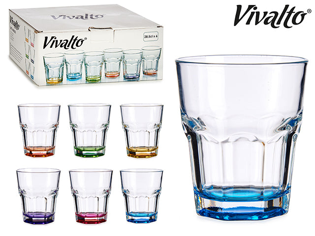 Bottom Color Glass Mix 6 Colors 285 ml