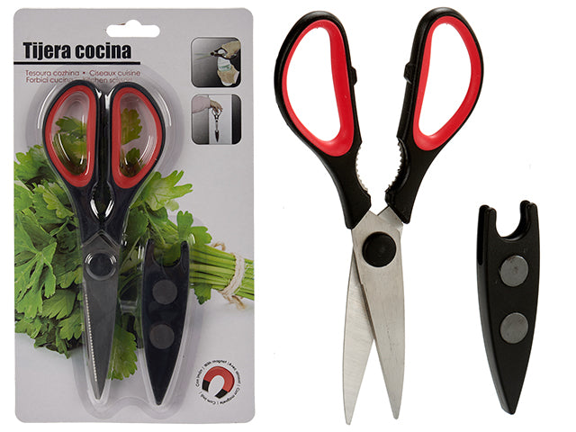 Tesoura De Cozinha Com Protetor Magnético