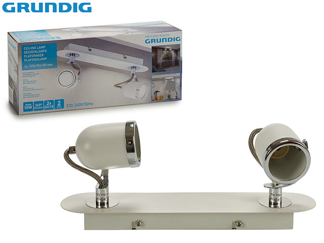 Ceiling Lamp 2Xgu10 50W 360