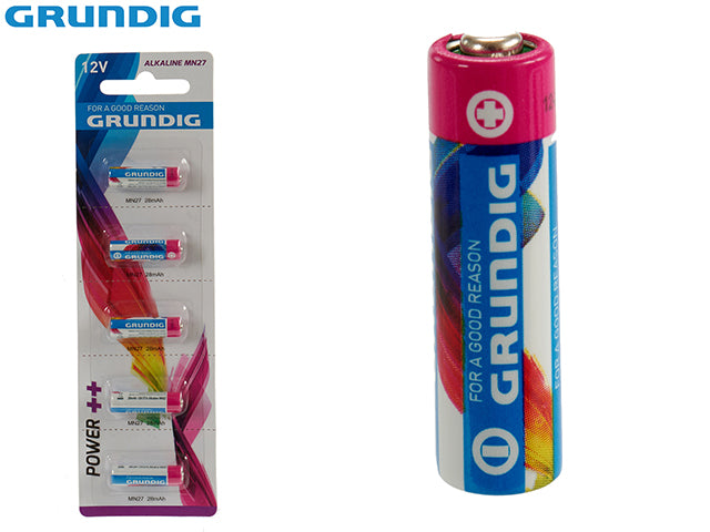 5Pcs Battery Mn27 12V Alkaline