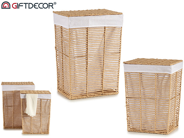 Set 2 Square Basket Natural