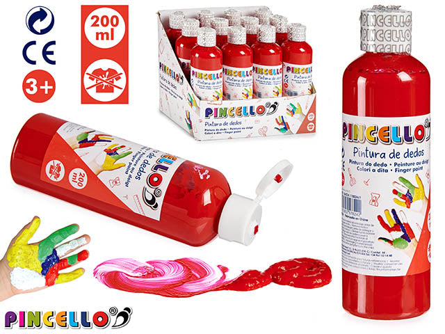 Finger Paint Red 200Ml