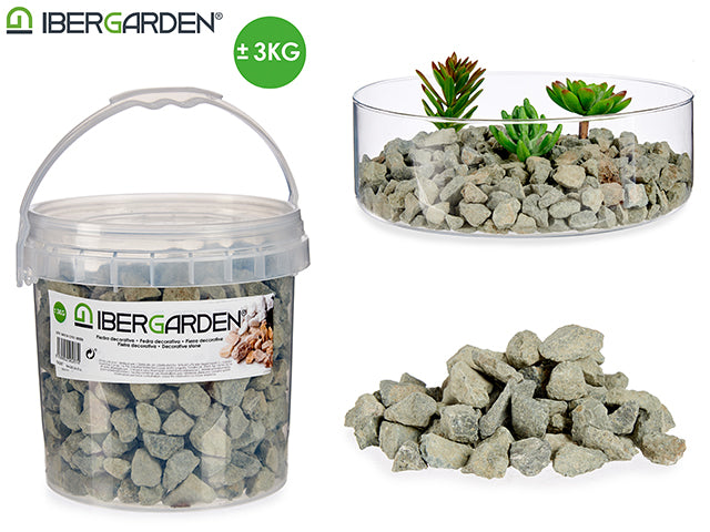 Small Dark Grey Stone Pot 3Kg