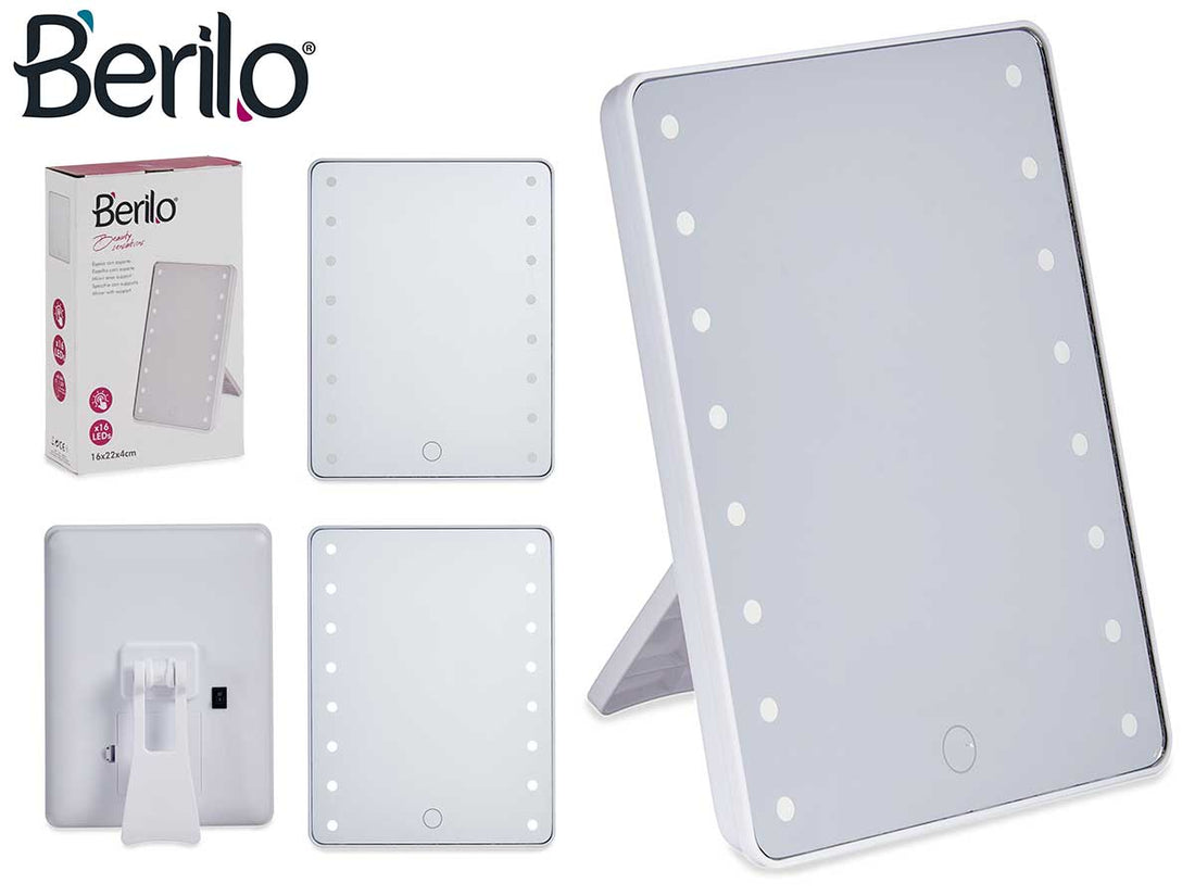 Magnifying Mirror With Led