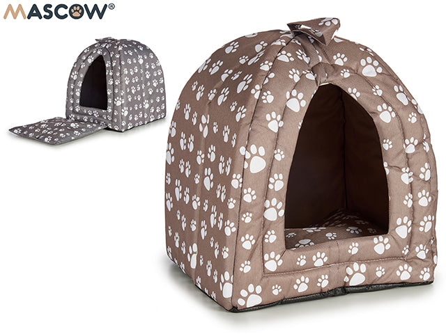 Pet Hut Triangle Paws 2 Col Mix
