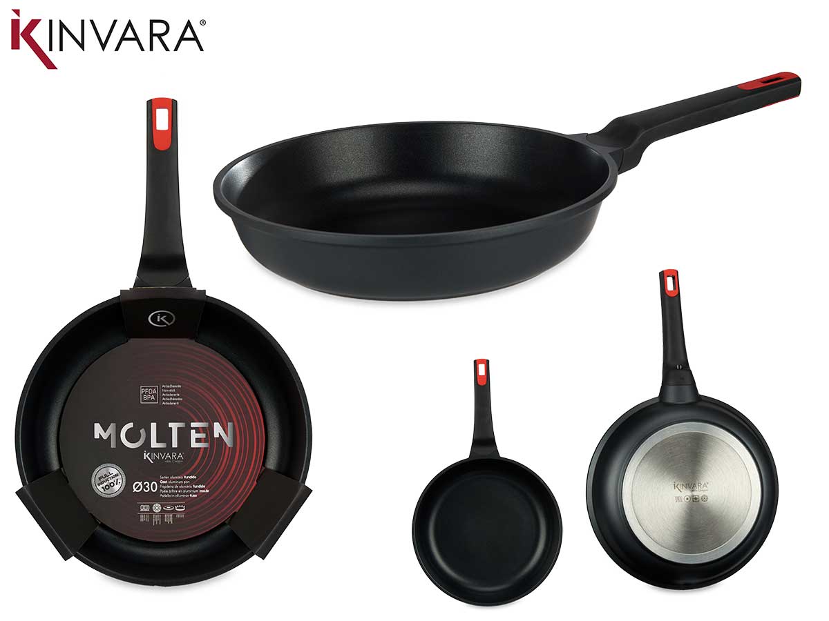 30Cm Full Induction Molten Cast Aluminium Pan