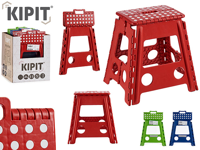 Stool Folding Gr Mix 3 Brights Colors