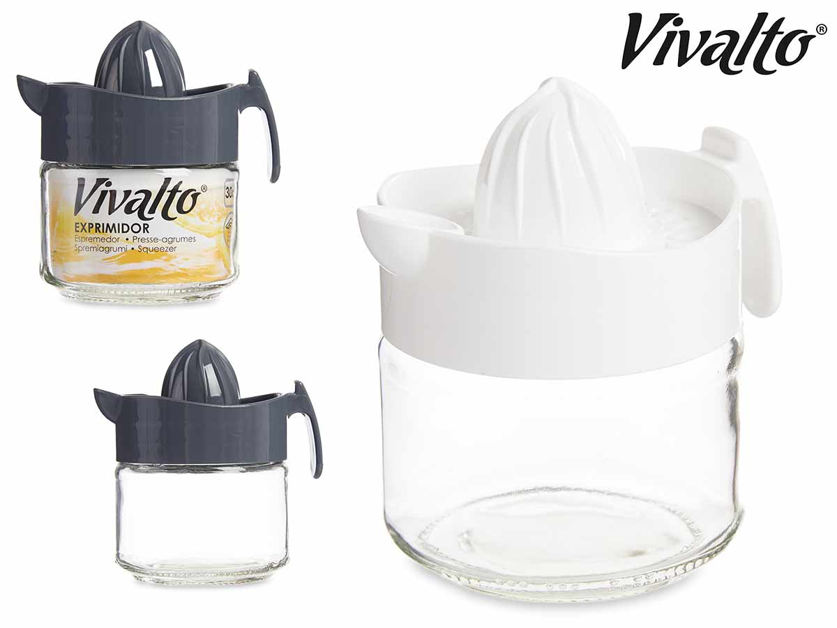 Glass Squeezer White Grey Assort 2 300 ml