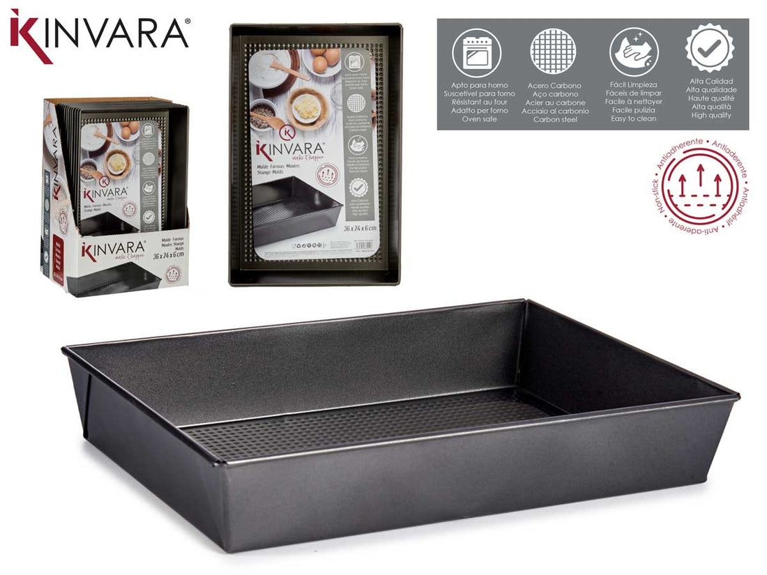 36Cm Rectangular Metal Mold