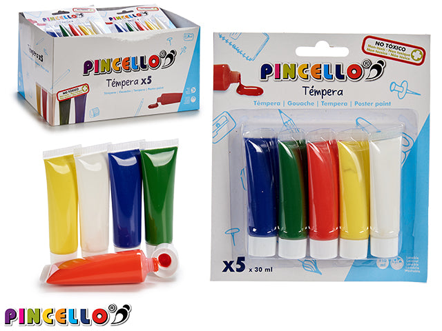 Set Of 5 Poster Paint 30 Ml