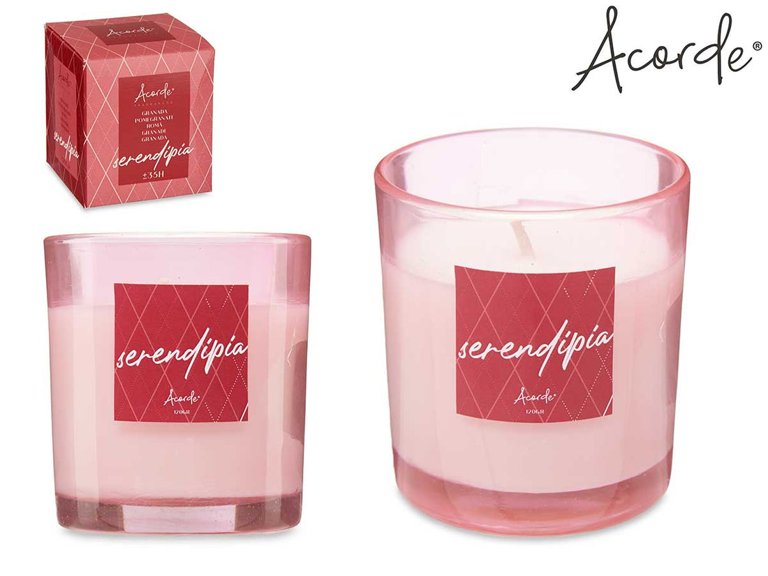 Pomegranate Scented Candle Glass 120 gr