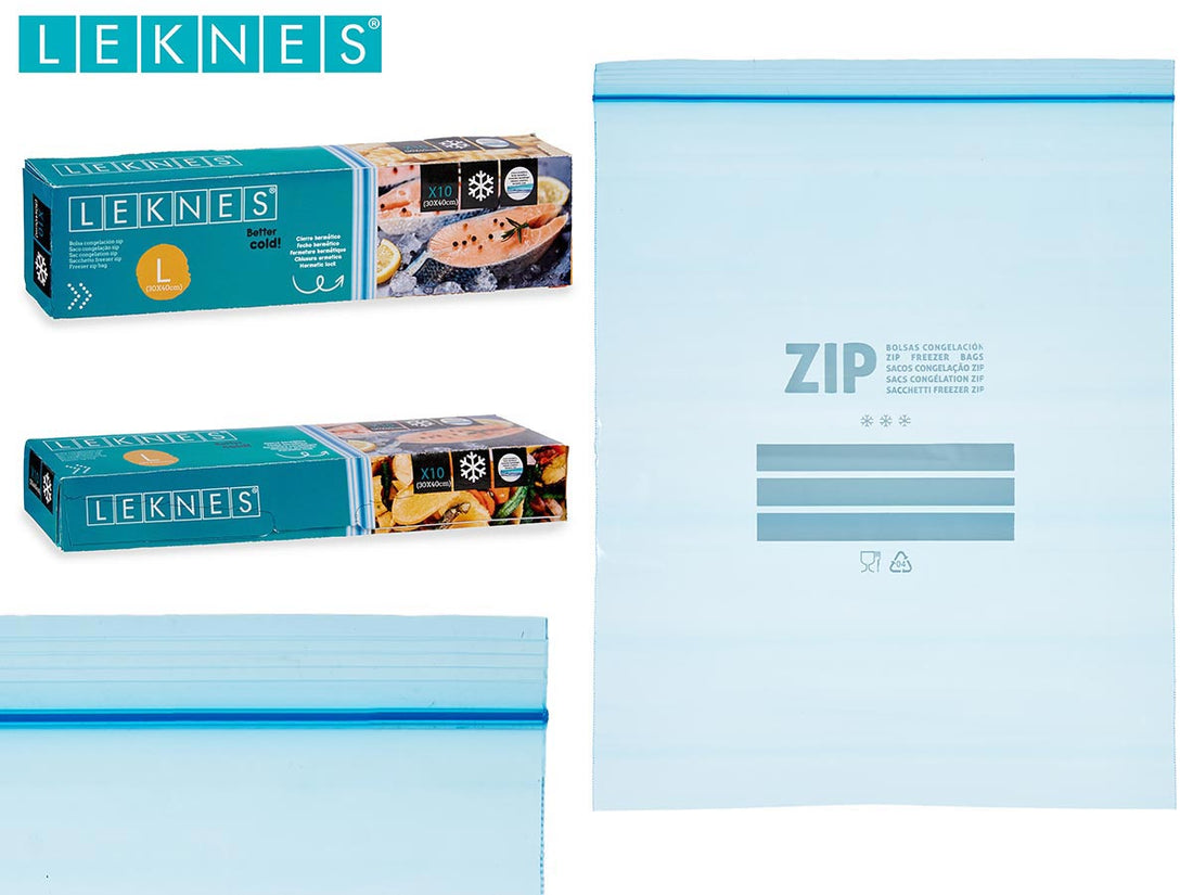 Big Freezing Bag With Zip 10 Units