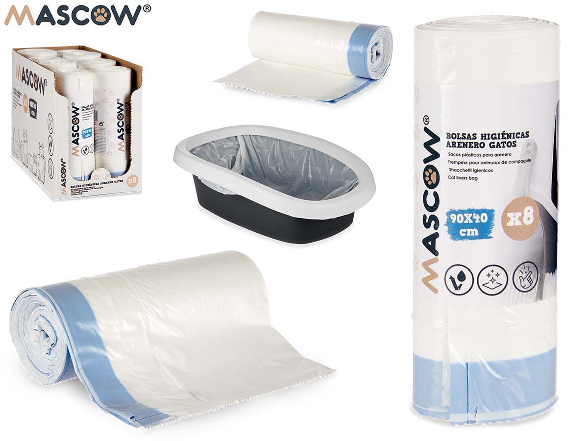 8 Units 90X40Cm Cat Box Hygienic Bag