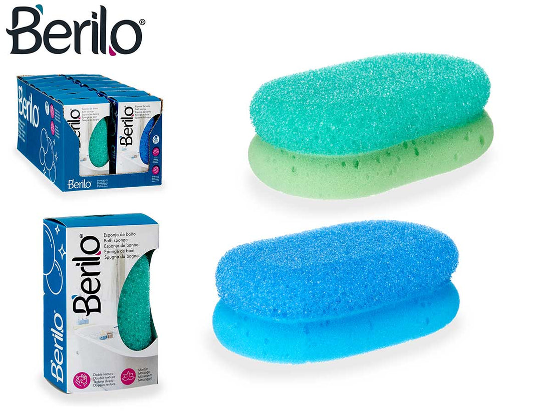 Double Layer Massage Sponge