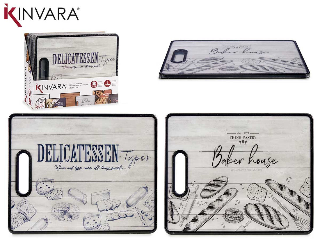 Cutting Board 38X30Cm Ast 2 Delicatassen